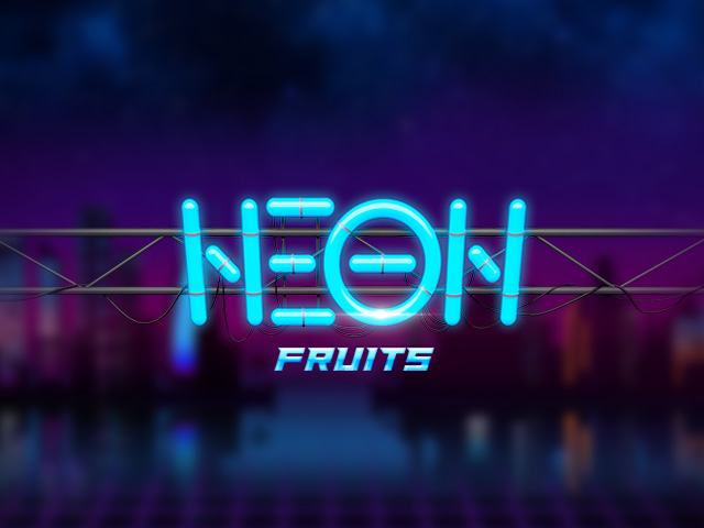 Retro výherní automat Neon Fruits