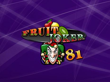 Retro výherní automat Fruit Joker
